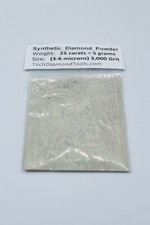 Diamond Micron Powder 3.000 Grit Mesh (3-6 Micron), Weight - 25 Carat = 5 Grams picture
