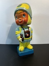 RARE Vintage 1960s NASA Astronaut Spaceman Bobblehead Nodder BANK Nasco Japan picture