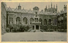 Vintage Oriel College Oxford Excel Series