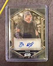 2023 Topps Star Wars Freck Obi-Wan Kenobi Freck Zach Braff Autograph Auto SP picture