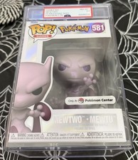 Funko POP POKEMON Mewtow #581 - PSA GRADED 8.5 picture
