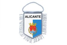 Mini banner flag pennant window mirror cars country banner spain alicante picture