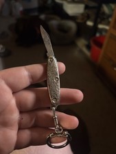 OLD ANTIQUE VINTAGE UNION KNIFE WORKS NYC BAREHEAD TEARDROP JACK KNIFE c 1911-13 picture