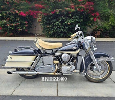 Motorcycle Photo/1965 HARLEY DAVIDSON FLH ELECTRAGLIDE/4X6 Color Photo Reprint picture