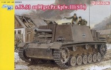1/35 WWII German s.I.G.33 Sturmpanzer Model Kit Used Japan picture