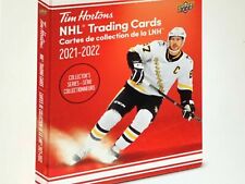 2021-22 UD TIM HORTONS NHL HOCKEY CARDS COLLECTOR’S ALBUM + Base Set PRESALE picture