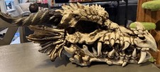 Giant Hand Made Resin Dragon Skull - Beautiful Craftsmanship picture