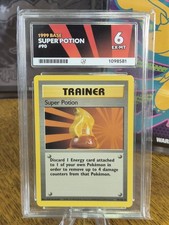 1999 Base Set Super Potion trainer card Pokemon WOTC Ace Grade 6 Vintage picture