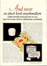 1928 Shotwell's Marshmallow Vintage Print Ad: 