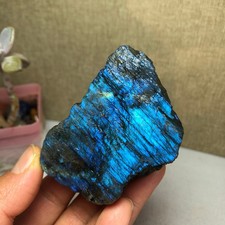 68mm Natural Labradorite Crystal gemstone rough original Specimen 173g A2623 picture