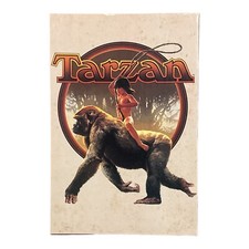 VINTAGE Edgar Rice Burroughs Tarzan 200 Piece Puzzle RARE MILTON BRADLEY Sealed picture