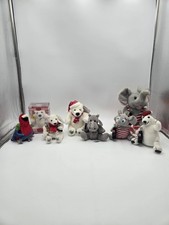 Coca-Cola Bean Bag Plush Lot 8 Vintage Advertising Polar Bears Rhino Parrot (A2) picture