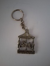 1987 Seagull Pewter Carousel Horse Key Chain (Canada) picture