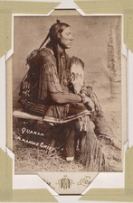 Quanah Parker Comanche Chief 1890 Vintage Portrait Photo Reprint picture