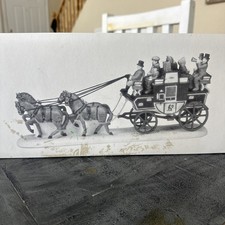 Vintage Department 56 Dickens Village Series “Holiday Coach