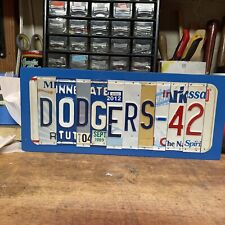 Jackie Robinson Brooklyn Dodgers Fan Poster/plaque. picture