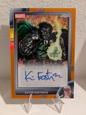 2026 Topps Chrome Marvel Kevin Eastman Auto Orange /25 Doctor Doom TMNT π₯ picture