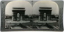 Keystone Stereoview of The Arch of Triumph, Paris, France 600/1200 Card Set #411 picture