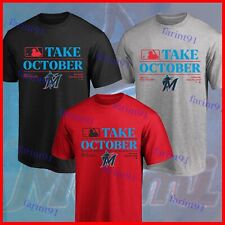 SALE 30% Miami 2023 Baseball Marlins 2023 Postseason Take October T-Shirt picture