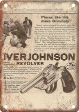 Iver Johnson Revolver Retro Ad 12
