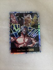 DON Card Alternate Art/Rocks/Special Foil The World's Strongest Warriors Foil. picture