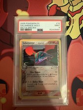 PSA 9 Salamence 14/113 Holo Delta Species EX Pokemon Card Holo MINT picture
