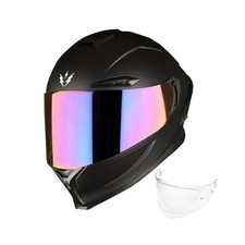 1Storm Motorcycle Full Face Helmet DOT Adults Street Bike Dual Visor Sun Inne... picture