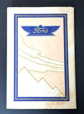 1912 Ford The Universal Car Original Automobile Sales Brochure Booklet Rare picture