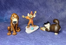 Lot of 3 Disney WDCC Figures Jaq, Lucifer, & Bruno From Cinderella No Box No COA picture