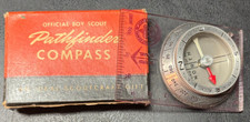 Vintage BSA Official Boy Scout Pathfinder Compass by Silva Flawless Liquid Dial picture