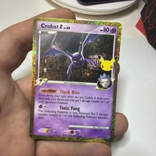 Pokémon 30th Anniversary Celebration Crobat G 47/127 NM picture