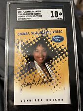 2004 Fleer American Idol Signed Sealed Dlvrd Jennifer Hudson Autograph SGC 10 picture