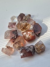 18g Rough Golden Imperial Topaz Crystal Pieces From Miner's Estate picture