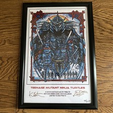 Kevin Eastman Signed Art TMNT 2014 San Diego Comic Con 99/250 Anniversary picture