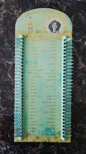 Antique Style French Large Metal Shopping List Reminder w/ Tabs by Peacock Park  picture