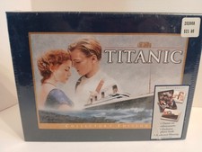 Vintage NIB 1997 Titanic Collector's edition VHS Gift Set Photo Book picture