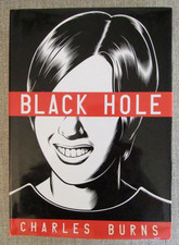 Charles Burns Black Hole Hardcover Graphic Novel w/ Dust Jacket 2005 1st Print picture