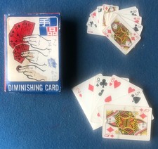 Vintage Magic Trick Tenyo Diminishing Card T-3 1972 picture