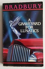 RAY BRADBURY A Graveyard for Lunatics SIGNED Randy Nelson art paperback edition picture