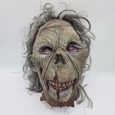 Severed Zombie Head Creepy Dead Halloween Prop Crypt Keeper picture