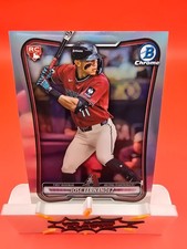 2026 Bowman Chrome Jose Fernandez Red Rookie Badge Refractor picture