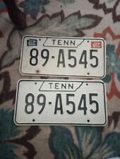 Tennessee 1973 / 76  license plate  #89-A545 picture