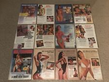 SPORTS ILLUSTRATED SWIMSUIT CALENDAR PRINT AD LOT 1985 1987 1988 1989 1990 1991 picture