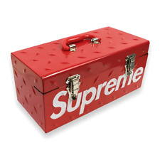 Supreme Diamond Plate Tool Box Red picture