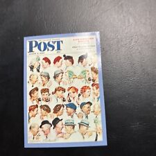 Jb14 Norman Rockwell 2 1995 Saturday Evening Post #69 The Gossip 1948 picture