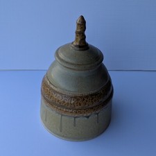 Rare Dotson Honey Bee Hive Jar w/Lid picture