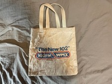 1980's Vintage Wpix 102 FM Radio Station New York Tote Bag picture
