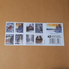 1 Sheets 2020 Winter Scenes Christmas First Class Letter 20 Pcs 78¢ MNH picture