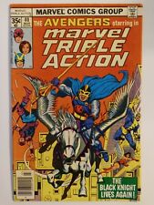 Marvel Triple Action # 40 / Reprints Avengers # 48 1st Dane Whitman Black Knight picture