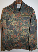 Vintage 1995 GEKohler GmbH Germany Flags Army Military Camo Jacket GR-NR 1 picture